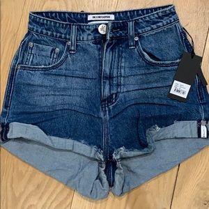 One Teaspoon - High waisted Denim Shorts - 23
